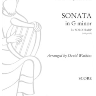 Sonata in G minor for Solo Harp (with pedals)