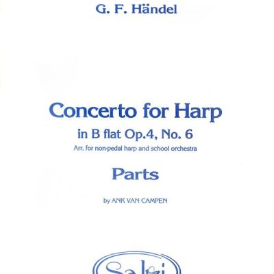 Concerto For Harp in B Flat Op.4, No.6 (School Orch-Parts)