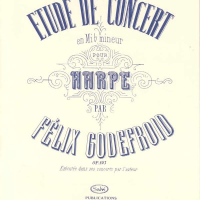 Etude De Concert Op. 193