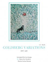 Goldberg Variations BWV 988 for 2 harps