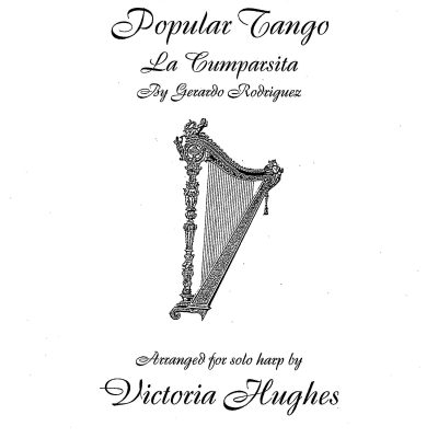 Popular Tango for solo harp