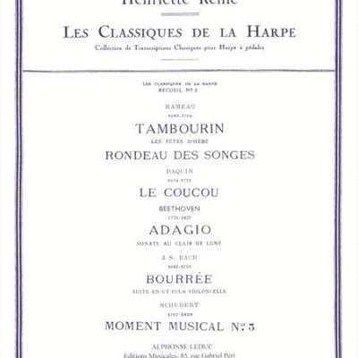 Les Classiques De La Harpe - Recueil No. 3